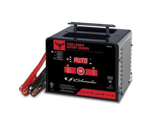 FR01335 – SCHUMACHER Battery Charger, For 6 Or 12 Volt Batteries 120 Volt Power Supply 150/ 200 Amp Engine Start Curr...